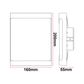 Edna 14w Plain LED Wall Light