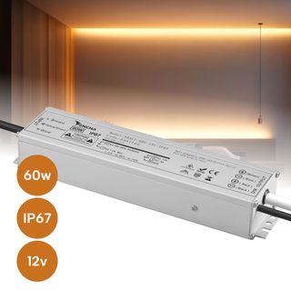 60w 12v Dali Dimmable IP67 LED Driver