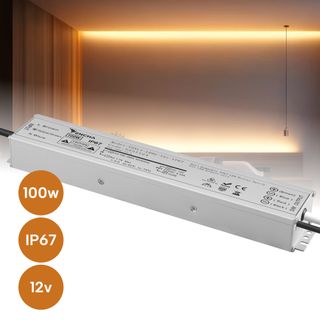 100w 12v Dali Dimmable IP67 LED Driver
