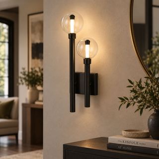 Meteor 2 Wall Light  - Black