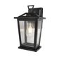Trinity W1 Exterior Wall Light - Black - Small