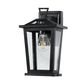 Trinity W1 Exterior Wall Light - Black - Small
