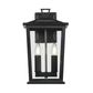 Trinity W2 Exterior Wall Light - Black - Medium