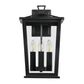 Trinity W3 Exterior Wall Light - Black - Large