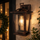Trinity W1 Exterior Wall Light - Antique Brass - Small
