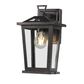 Trinity W1 Exterior Wall Light - Antique Brass - Small