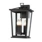 Trinity W3 Exterior Wall Light - Antique Brass - Large