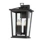 Trinity W3 Exterior Wall Light - Antique Brass - Large