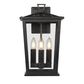 Trinity W3 Exterior Wall Light - Antique Brass - Large