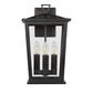 Trinity W3 Exterior Wall Light - Antique Brass - Large