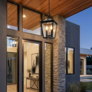 Trinity P2 IP44 Pendant Light - Black - Small