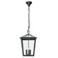 Trinity P3 IP44 Pendant Light - Black - Large