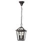 Trinity P2 IP44 Pendant Light - Antique Brass - Small