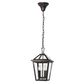 Trinity P2 IP44 Pendant Light - Antique Brass - Small