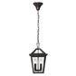 Trinity P2 IP44 Pendant Light - Antique Brass - Small