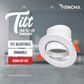 10w Tilt LED Downlight - Dimmable