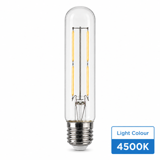 T30 x 145mm - 4w Clear Glass - Dimmable-4500K