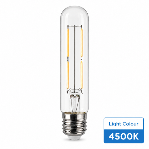 T30 x 145mm - 4w Clear Glass - Dimmable-4500K