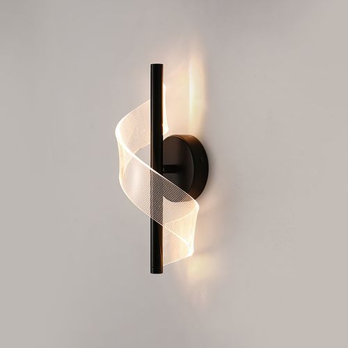 Spinx 8w LED Wall Light - Black
