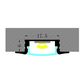 VC2707 Wide Winged Aluminium Profile with Diffuser - 3m - Silver