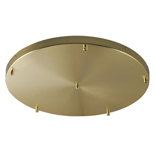 5 Light Round Plate - Gold
(550mm Diameter)