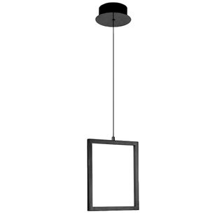Dahli 1 Light LED Pendant - Black-5K