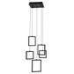 Dahli 5 Light LED Pendant - Black-3K