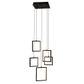 Dahli 5 Light LED Pendant - Black-3K