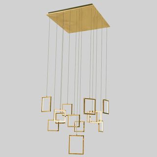Dahli 13 Light Pendant - Gold-3K