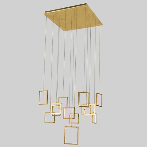 Dahli 13 Light Pendant - Gold-3K