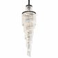 Chanel-S-BK Spiral Chandelier - 400x1300