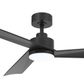 Bronte 52 DC Ceiling Fan - Black with Light