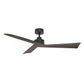 Bronte 52 DC Ceiling Fan - Black-Walnut