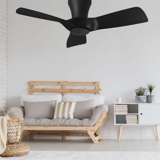 Kiwi 30 Ceiling Fan - No Light - Black