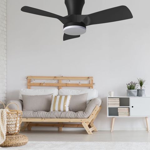 Kiwi 32 Ceiling Fan - with Light - Black