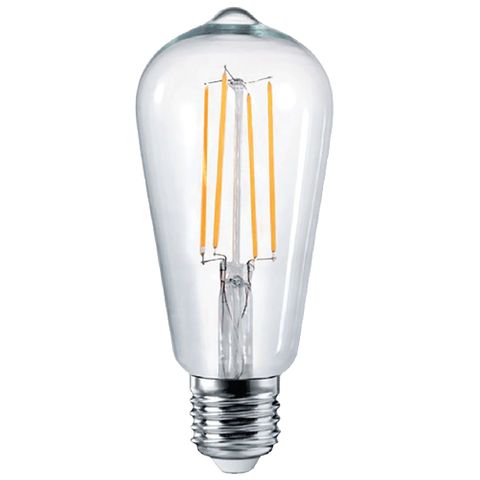 Pear ST64 8w LED Filament - Dim - E27 - 2700K