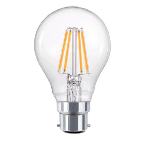 A60 6w LED Filament Lamp - B22 - 4500K