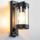 Frenchy Wall Light - Black with Sensor