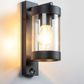 Frenchy Wall Light - Black with Sensor