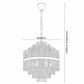 Chloe Glass Pendant - 600mm - BLK