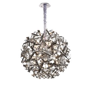 Brazza Pendant-800-Black-Chrome