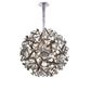 Brazza Pendant-1000-Black-Chrome