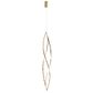 Spear 1L LED Pendant - Gold - 3000K
