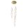 Spear 3L LED Pendant - Gold - 3000K