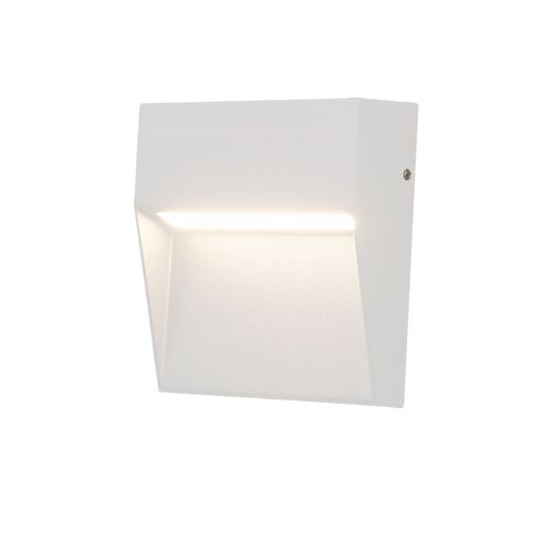 Tyler Square 4w LED Step Light - WH - TC