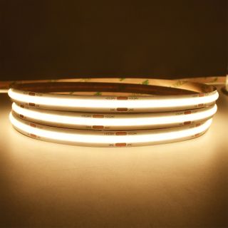 8w White CSP LED Strip Light - 24v - IP20 - 1m - 3000K