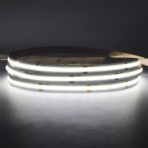 10w COB Long Run LED Strip Light - 24v - IP20 - 1m - 6000K