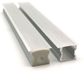 VC1715A Square Aluminium Profile with Winged Diffuser - 1m