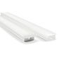 VCF020 Square Winged Aluminium Profile with Diffuser - 1m - White