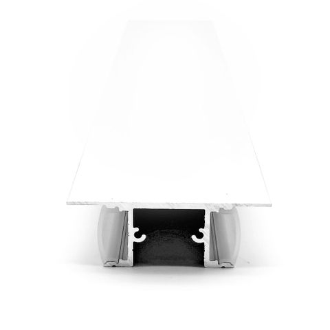 VC4917 Side Mount Aluminium Profile with Diffuser - 1m - White